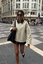 Vintage Shirt Style Trench Coat