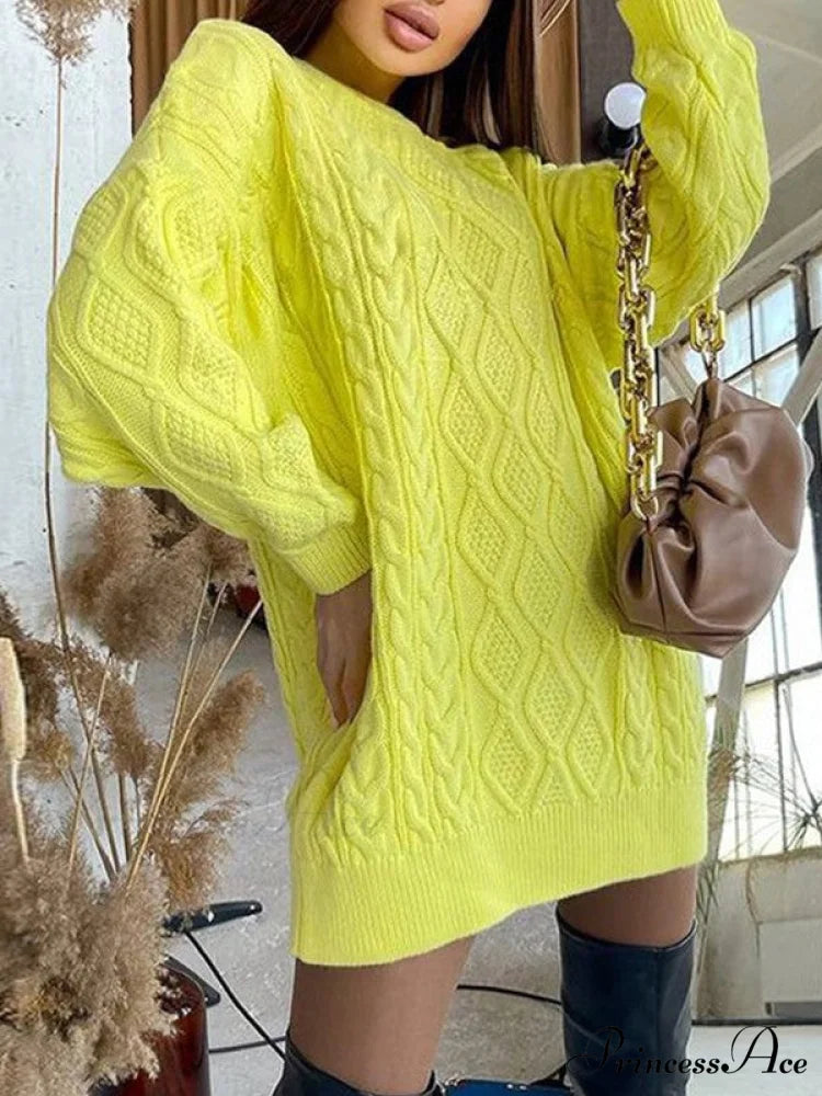 Cable Knit Leg Trendy Warmers With Flare