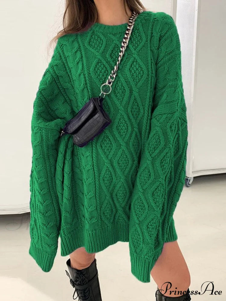 Cable Knit Leg Trendy Warmers With Flare