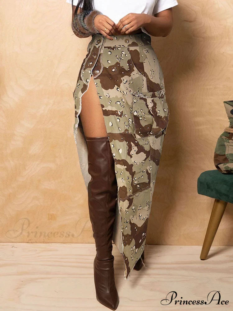 Cable Knit Trim Bishop Modern Sleeve Turtleneck Sweater - Gray