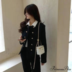 Camellia Diamond Chain Bucket Crossbody