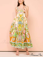 Camisole Unique Holiday Charming Print Madi Dress