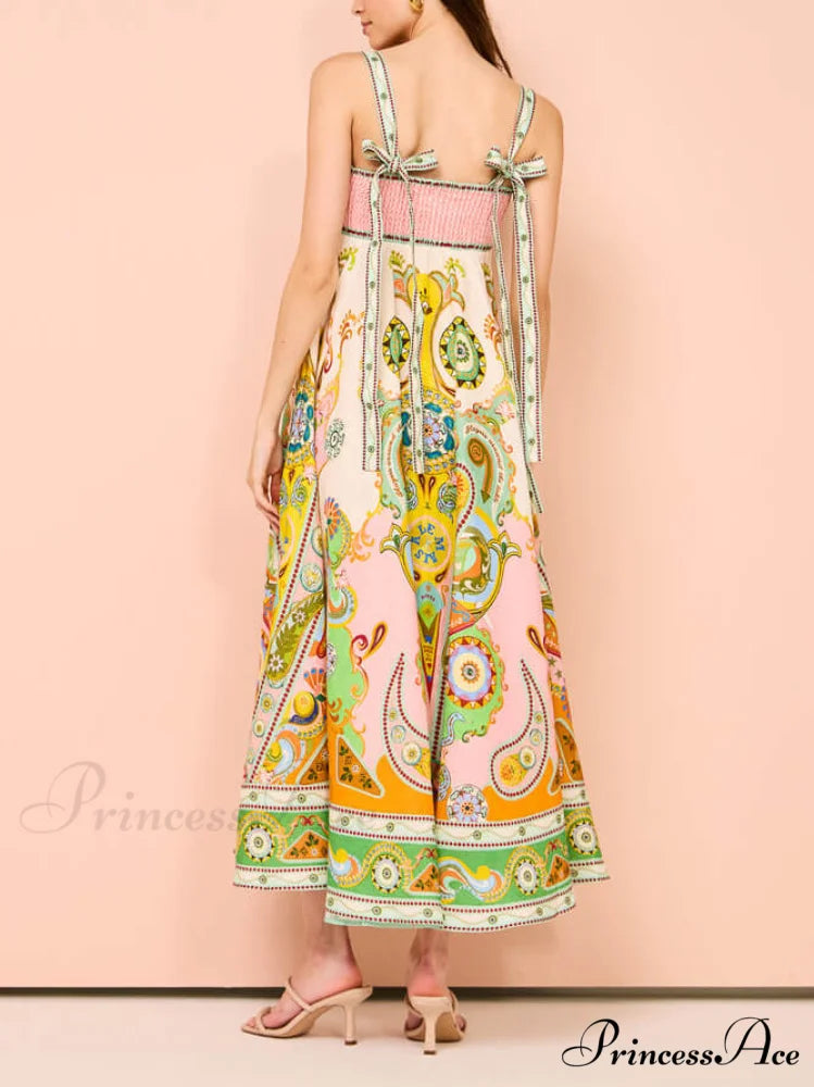 Camisole Unique Holiday Charming Print Madi Dress