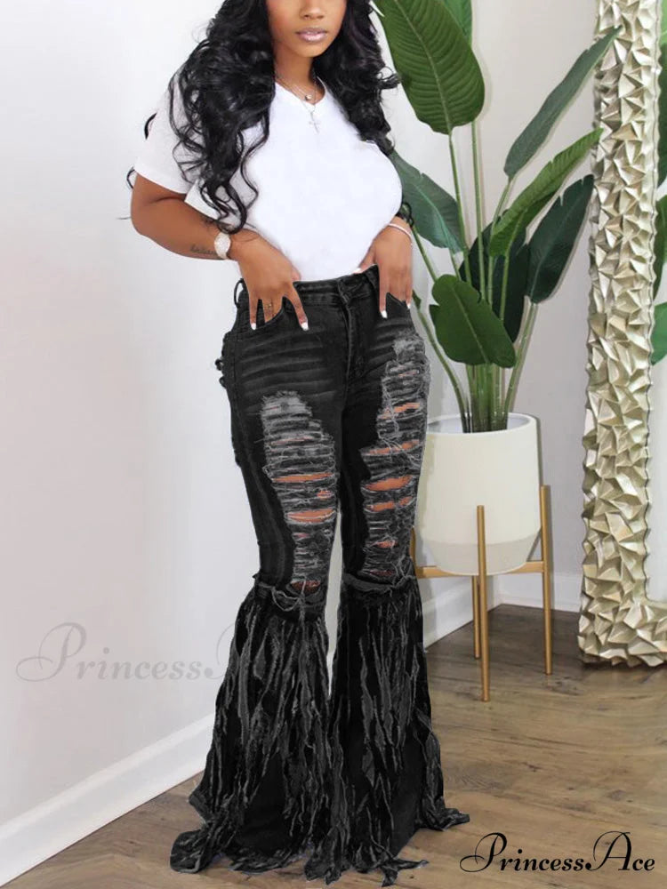 Camo Print Graceful Baggy Denim Overalls