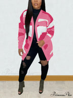 Camouflage Print Graceful Seamless Active Pants