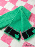 Canine Jacquard Knitted Winter Scarf