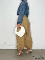 Cargo Camouflage Graceful Patchwork Jeans