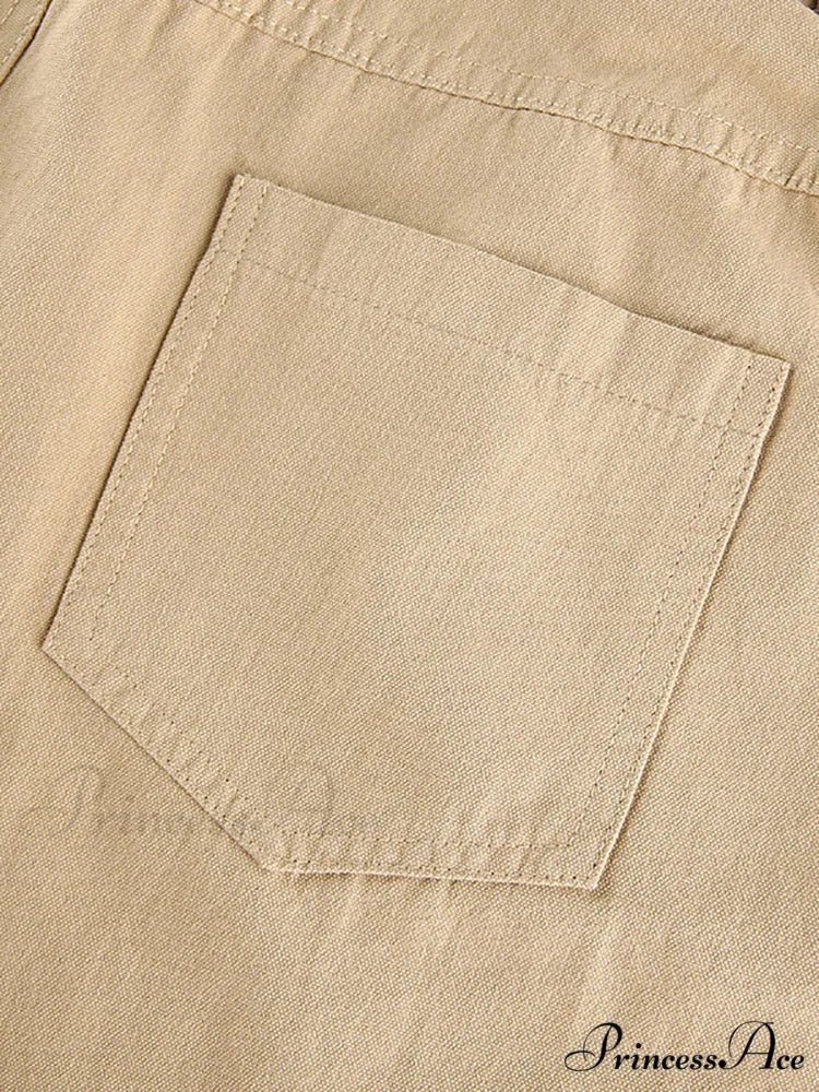 Cargo Camouflage Graceful Patchwork Jeans