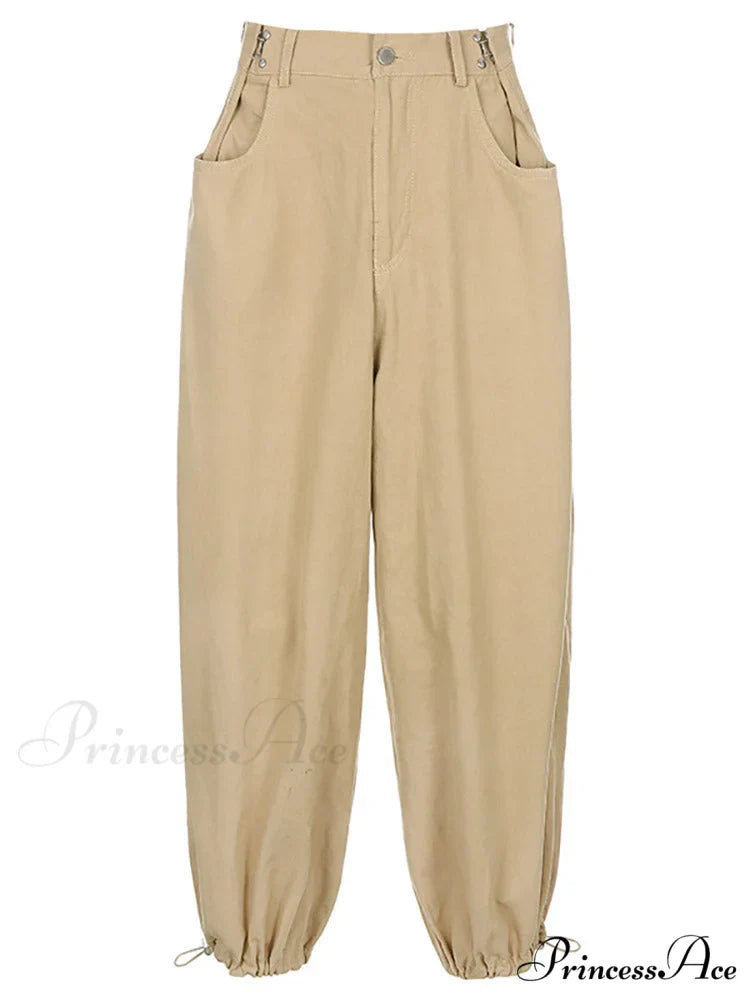 Cargo Camouflage Graceful Patchwork Jeans