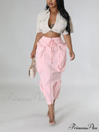 Cargo Pocket Graceful Micro Mini Skirt