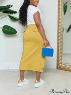 Cargo Pocket Graceful Micro Mini Skirt