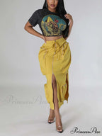 Cargo Pocket Graceful Micro Mini Skirt