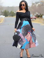 Cargo Pocket Graceful Zipper Skirt