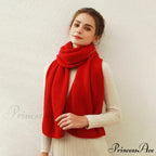 Cashmere Scarf for Women - Thick and Warm Winter Scarf