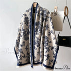 Cashmere Tartan Plaid Wool Scarf