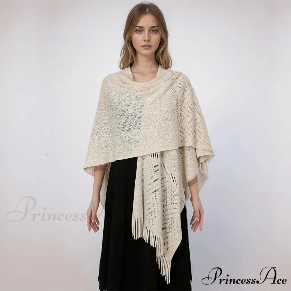 Cashmere Thicken Warmer Soft Pashmina Knitted Long Winter Scarf