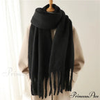 Cashmere Winter Pashmina Blanket Wrap - Thick and Soft Scarf