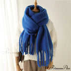 Cashmere Winter Pashmina Blanket Wrap - Thick and Soft Scarf