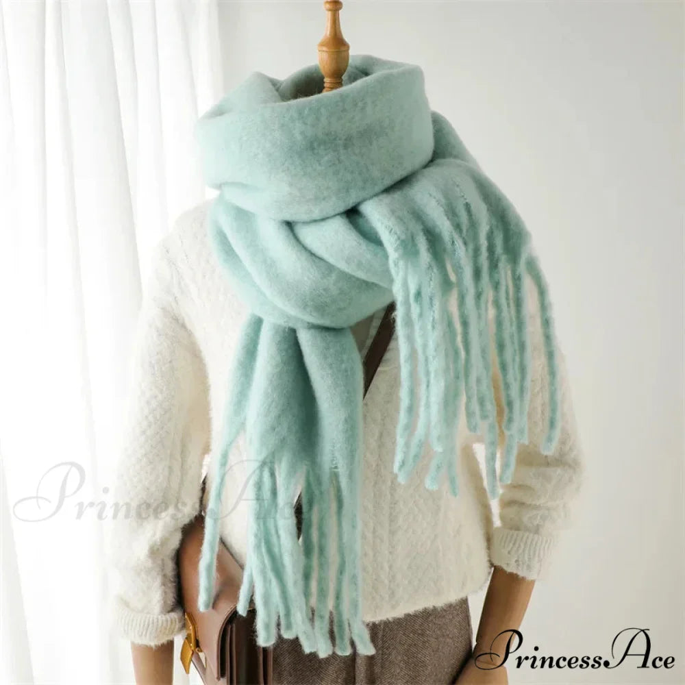 Cashmere Winter Pashmina Blanket Wrap - Thick and Soft Scarf