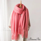 Cashmere Winter Pashmina Blanket Wrap - Thick and Soft Scarf