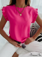 Casual Button Down Blouse