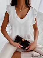 Casual Button Down Blouse