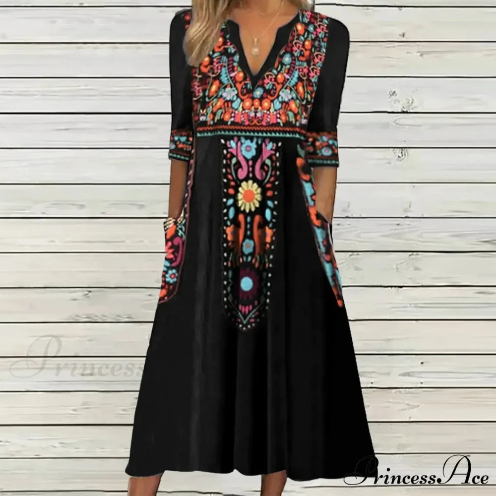 Casual Comfort Elegant Beach Summer Boho Dress