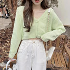 Casual Fashion Long Sleeve Cardigan