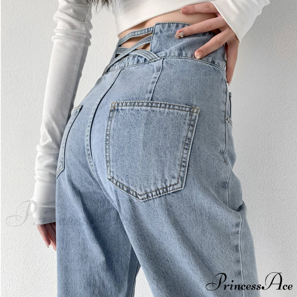 Casual Fashion Straight Leg Jeans