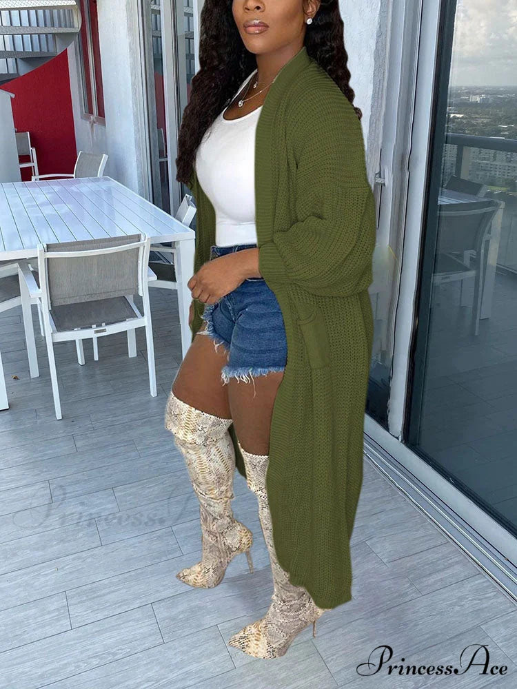 Casual High Waist Slip Modern Wide Leg Pants - White