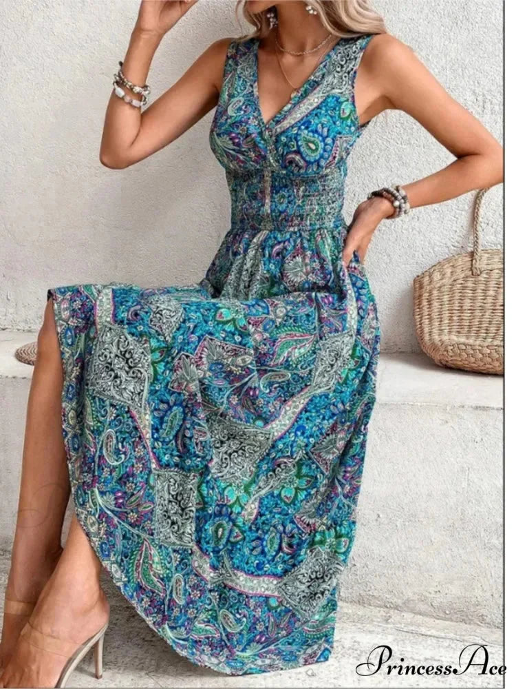Casual Holiday Female Fashion Summer Boho Dress