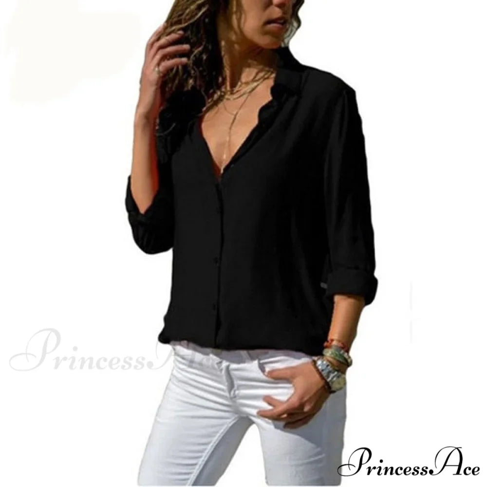 Casual Long Sleeve Elegant Shirt