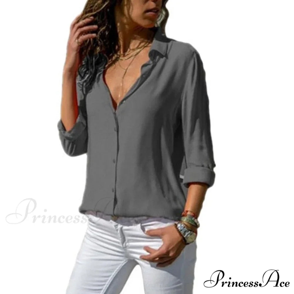 Casual Long Sleeve Elegant Shirt
