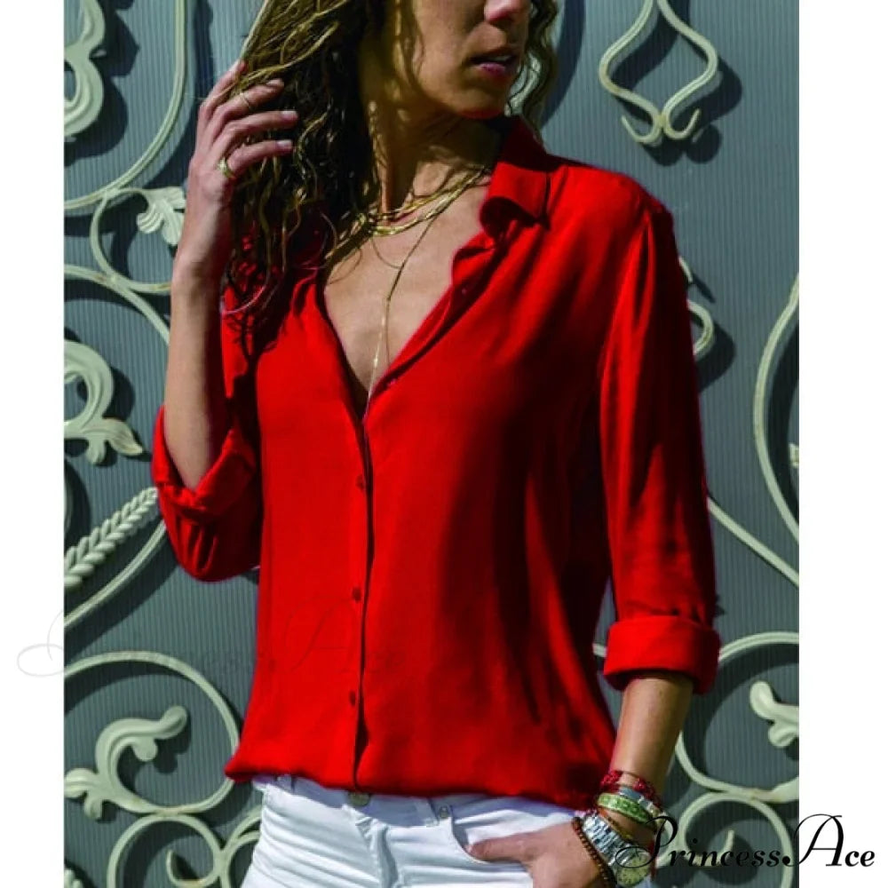 Casual Long Sleeve Elegant Shirt