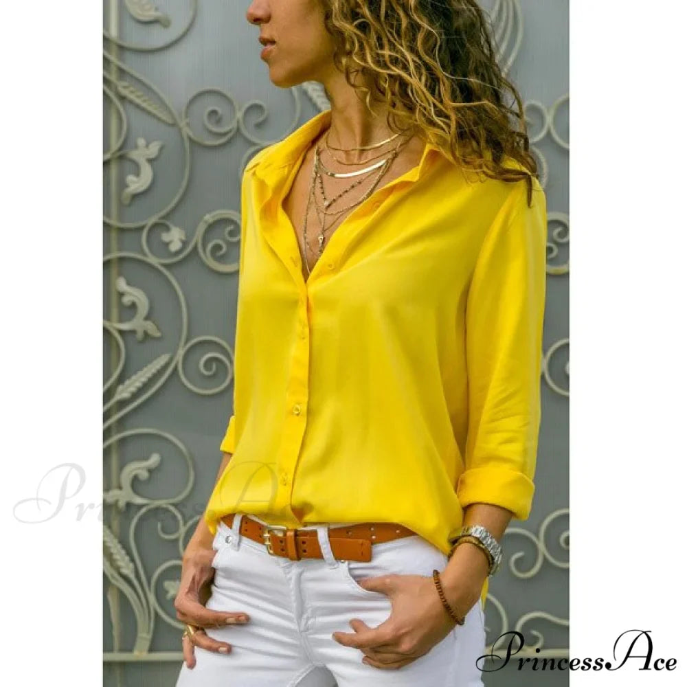 Casual Long Sleeve Elegant Shirt