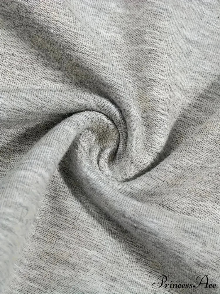 Casual Long Sleeve Santa Claus Print Women's Christmas Hoodie