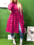 Casual Patchwork Graceful Plaid Long Shirts