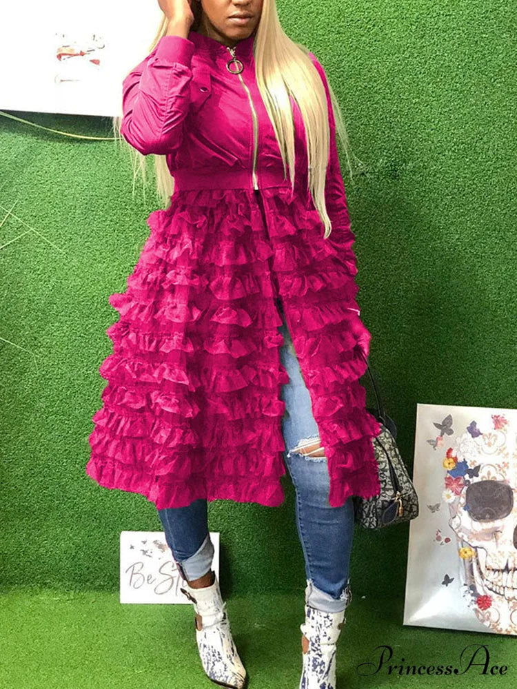 Casual Patchwork Graceful Plaid Long Shirts