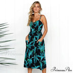 Casual Print Beach Dress