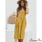 Casual Print Beach Dress