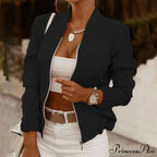 Casual Thin Vintage Print Ladies Coat