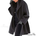 Casual Woolen long Overcoat