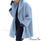 Casual Woolen long Overcoat