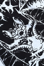 Gothic One Shoulder Print T-Shirt