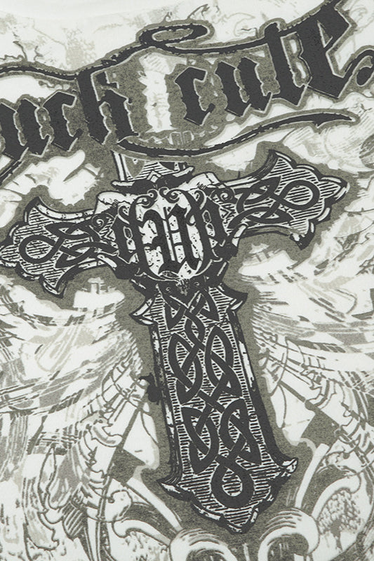 Graphic Long Sleeve Casual T-shirt