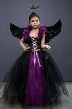 Winged Witch Kid Halloween Costume