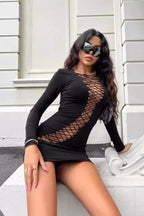 Street Style Sexy Mini Dress