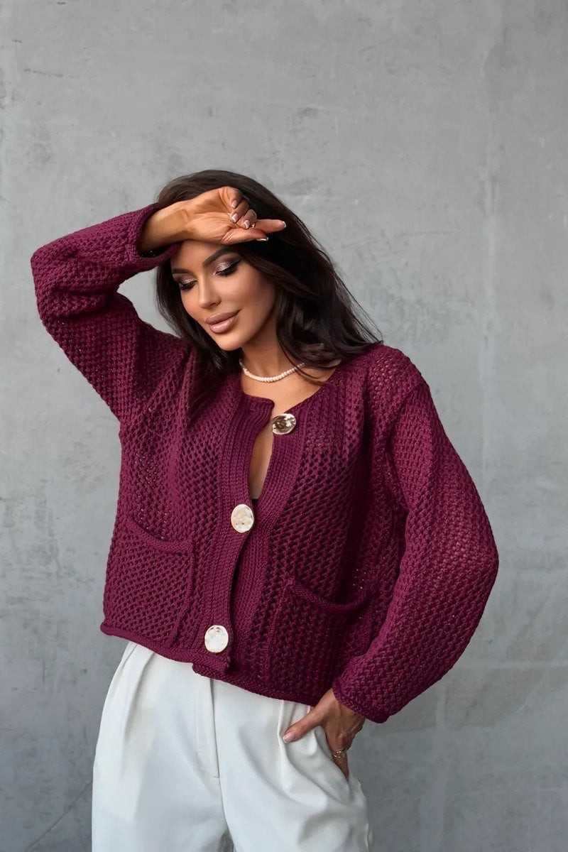 Fashion Chunky Cardigan Sweater