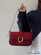 Changeable Band Patent Leather Satchel Bag