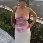 Changeable Frilled Open-Back Crop Top